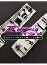 ZSPEC Design Left-Hand-Drive Grey Door Window Switch Finisher Set Nissan 350Z Z33 2006-2009                                     - 00843612142139 - Image 4