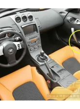 ZSPEC Design Black LHD Interior Door Window Switch Finisher Set Nissan 350Z Z33 2006-2009                                     - 00843612142146 - Image 2