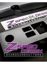 ZSPEC Design Black LHD Interior Door Window Switch Finisher Set Nissan 350Z Z33 2006-2009                                     - 00843612142146 - Image 4