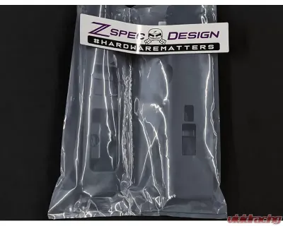 ZSPEC Design Left-Hand-Drive Black Interior Door Window Switch Finisher Set Nissan 350Z Z33 2003-2005 - 00843612142184