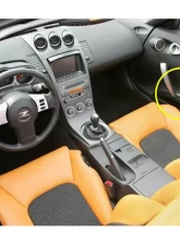 ZSPEC Design Grey LHD Interior Door Window Switch Finisher Set Nissan 350Z Z33 2006-2009                                     - 00843612142191 - Image 2