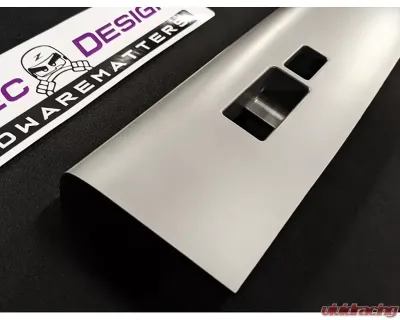 ZSPEC Design Grey LHD Interior Door Window Switch Finisher Set Nissan 350Z Z33 2006-2009 - 00843612142191