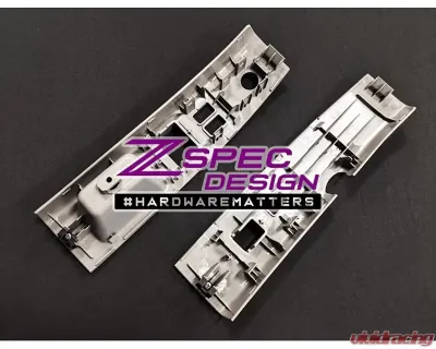 ZSPEC Design Grey LHD Interior Door Window Switch Finisher Set Nissan 350Z Z33 2006-2009 - 00843612142191