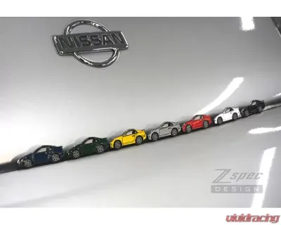 Zspec Design Blue Nissan Z32 300ZX Lapel Pin 00843612142382