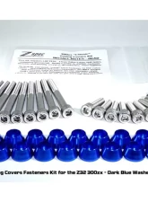 ZSPEC Design Bright Silver Stainless & Billet Timing Covers Dress-Up Fastener Nissan 300ZX Z32 1990-1996                                     - 00843612142917 - Image 3