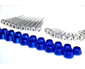 ZSPEC Design Bright Silver Stainless & Billet Timing Covers Dress-Up Fastener Nissan 300ZX Z32 1990-1996
