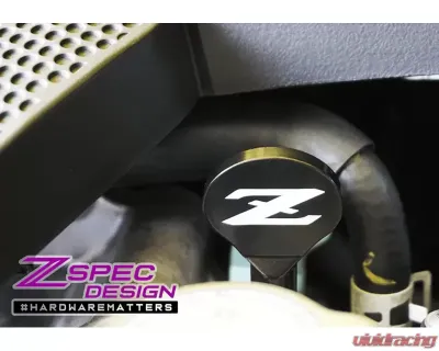 ZSPEC Design Silver Billet Aluminum Dipstick Handle w/ Hex Key Nissan Z RZ34 2023-2024 - 00843612143037