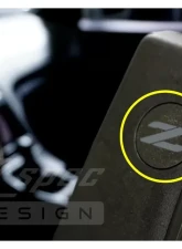 ZSPEC Design Left/Right Pair Outer B-Pillar Finisher Cap w/ Z Logo Nissan 300ZX 1990-1996                                     - 00843612143341 - Image 2