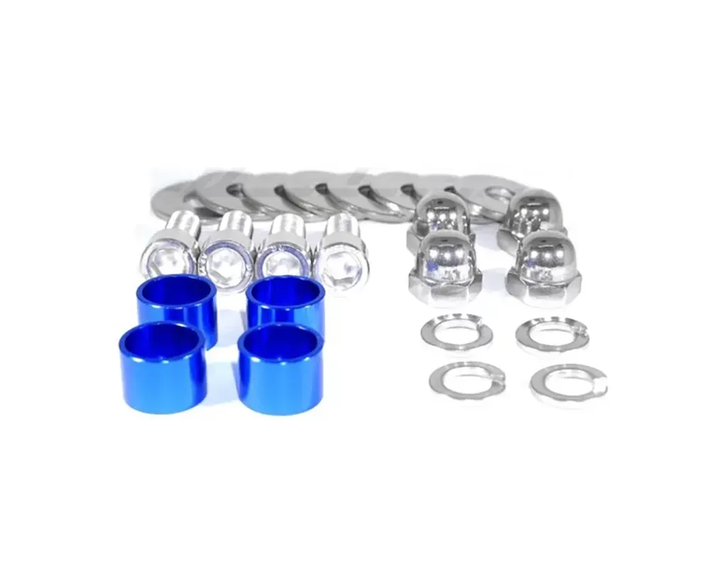 ZSPEC Design Gunmetal Stainless & Billet Dress-Up Bolts Seat
