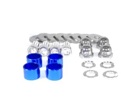 ZSPEC Design Bright Silver Stainless & Billet Dress-Up Bolts Seat Fastener Kit Nissan 300ZX Z32 1990-1999