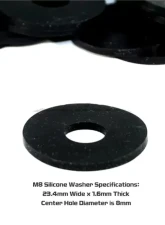 ZSPEC Design 25-Pack M8 Silicone-Rubber Fender Washers                                     - 00843612143938 - Image 2