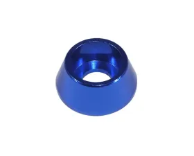 ZSPEC Design Dark Blue SHSC Fastener 10-Pack Billet M10 Angled Cup Finish Washers