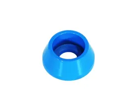 ZSPEC Design Gulf Blue SHSC Fastener 10-Pack Billet M10 Angled Cup Finish Washers