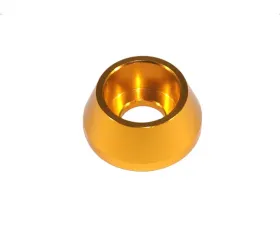 ZSPEC Design Orange-Gold SHSC Fastener 10-Pack Billet M10 Angled Cup Finish Washers