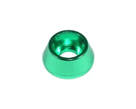 ZSPEC Design Green SHSC Fastener 10-Pack Billet M10 Angled Cup Finish Washers