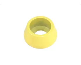 ZSPEC Design Gloss Yellow SHSC Fastener 10-Pack Billet M10 Angled Cup Finish Washers