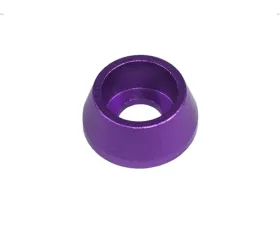 ZSPEC Design Matte Purple SHSC Fastener 10-Pack Billet M10 Angled Cup Finish Washers