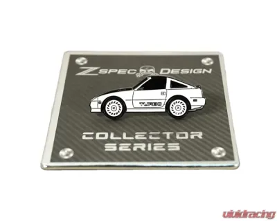 Zspec Design White Nissan 300ZX Z31 Shiro Tribute Lapel Pin