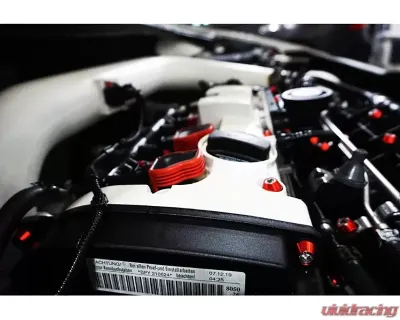 ZSPEC Design Gloss Yellow Stainless & Billet Stage 3 Dress-Up Bolts Fastener Kit Volkswagen Golf MK5 2005-2010 - 00843612184566