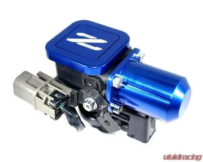 ZSPEC Design Dark Blue Billet Aluminum Cruise Control Cap-Covers w/ Z Logo Nissan 300ZX Z32 1990-1996 - 00843612145253