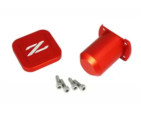 ZSPEC Design Red Billet Aluminum Cruise Control Cap-Covers w/ Z Logo Nissan 300ZX Z32 1990-1996