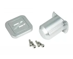 ZSPEC Design Silver Billet Aluminum Cruise Control Cap-Covers w/ Z Logo Nissan 300ZX Z32 1990-1996