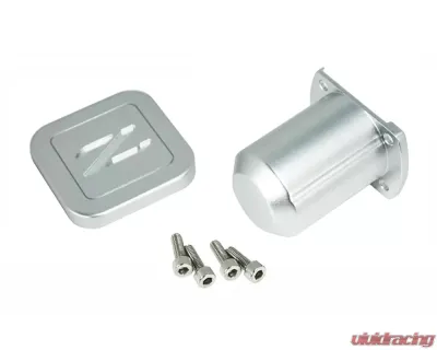 ZSPEC Design Silver Billet Aluminum Cruise Control Cap-Covers w/ Z Logo Nissan 300ZX Z32 1990-1996 - 00843612145284