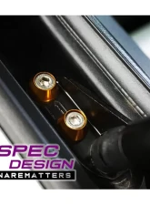 ZSPEC Design SHSC Fastener 10-Pack Bright Silver Billet M6 Angled Cup Finish Washers                                     - 00843612146380 - Image 2