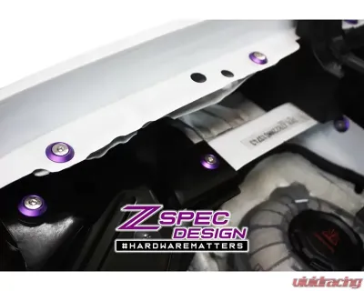 Zspec Design Stage 1 Gloss Red Dress-Up Bolt Kit for VW Taos