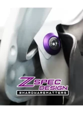 ZSPEC Design Gloss Red Stainless & Billet Stage 1 Dress-Up Bolts Fastener Kit Volkswagen Taos 2022+                                     - 00843612146526 - Image 15