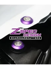 ZSPEC Design Gloss Red Stainless & Billet Stage 1 Dress-Up Bolts Fastener Kit Volkswagen Taos 2022+                                     - 00843612146526 - Image 6