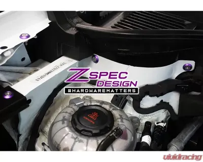 ZSPEC Design Gloss Red Stainless & Billet Stage 1 Dress-Up Bolts Fastener Kit Volkswagen Taos 2022+ - 00843612146526