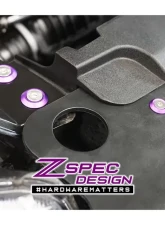 ZSPEC Design Gloss Red Stainless & Billet Stage 1 Dress-Up Bolts Fastener Kit Volkswagen Taos 2022+                                     - 00843612146526 - Image 10