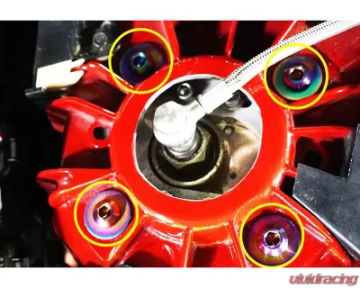 ZSPEC Design Black Grade-5 Titanium Front Struts Fastener Kit Toyota Supra MK5 GR A90 2020+ - 00843612147028