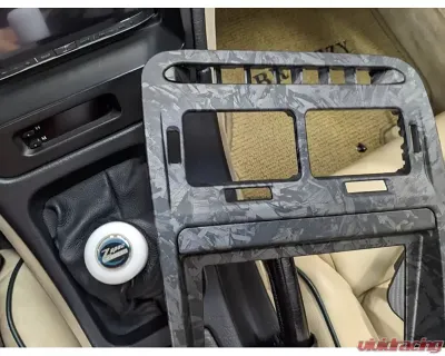 Zspec Design CF Forged Double-Din Radio Bezel for Nissan