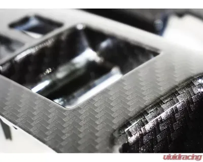 ZSPEC Design Carbon-Weave Style LHD Interior Door Windiow Switch Finisher Set Nissan 350Z Z33 2003-2005 - 00843612147110