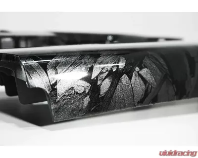 ZSPEC Design Forged Carbon Style LHD Interior Door Windiow Switch Finisher Set Nissan 350Z Z33 2006-2009 - 00843612147127