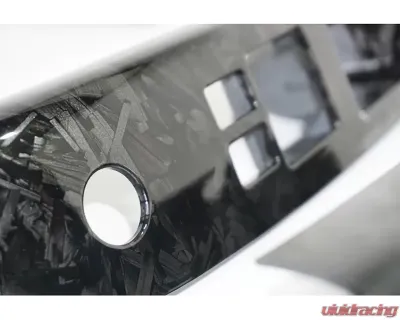 ZSPEC Design Forged Carbon Style LHD Interior Door Windiow Switch Finisher Set Nissan 350Z Z33 2006-2009 - 00843612147127