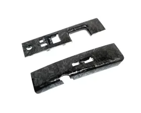 ZSPEC Design Forged Carbon Style LHD Interior Door Windiow Switch Finisher Set Nissan 350Z Z33 2006-2009