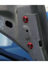 ZSPEC Design Stainless & Billet Hood & Hood Latch Fasteners w/ Gloss Black Washers Dodge Neon SRT-4 2003-2005                                     - 00843612146359 - Image 3