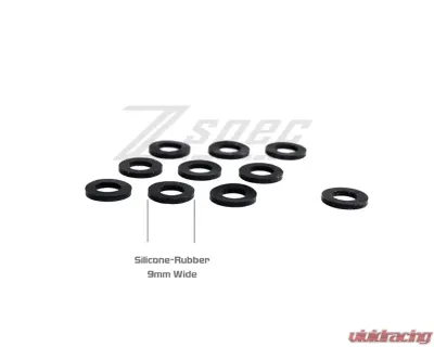 ZSPEC Design SHSC/Button Head Bolts 10-Pack M5 Silicone Flat Washers - 00843612147615
