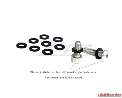 ZSPEC Design SHSC/Button Head Bolts 10-Pack M5 Silicone Flat Washers - 00843612147615