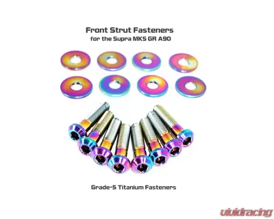 ZSPEC Design Burned Titanium Stage 2 Fastener Kit Toyota MKV GR A90 2020+ - 00843612148094