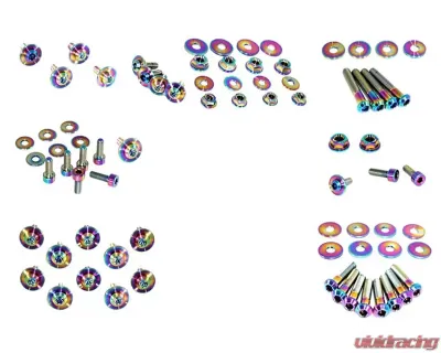 ZSPEC Design Burned Titanium Stage 2 Fastener Kit Toyota MKV GR A90 2020+ - 00843612148094
