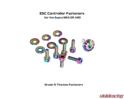ZSPEC Design Burned Titanium Stage 2 Fastener Kit Toyota MKV GR A90 2020+ - 00843612148094