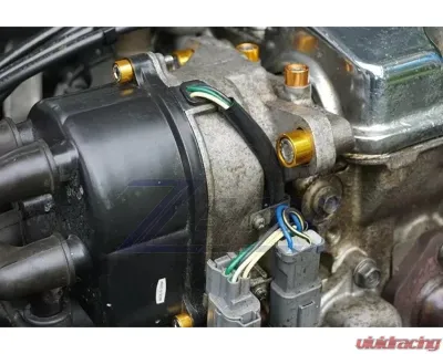 ZSPEC Design Orange-Gold Stainless & Billet Stage 3 Dress-Up Bolts Fastener Kit Honda Prelude 2.2L H22 1997-2001 - 00843612149091