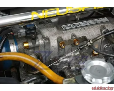 ZSPEC Design Orange-Gold Stainless & Billet Stage 3 Dress-Up Bolts Fastener Kit Honda Prelude 2.2L H22 1997-2001 - 00843612149091