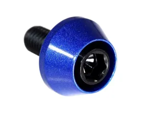 ZSPEC Design Black Titanium & Billet Coil Packs Fastener Kit w/ Blue Washers Kia Stinger GT 2018+