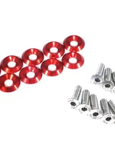 ZSPEC Design 10-Pack Gunmetal Stainless & Billet M6-1.0x20mm Metric Fender Fastener Kit                                     - 00843612149947 - Image 3