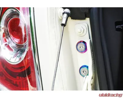 ZSPEC Design Bright White Stainless & Billet Stage 3 Dress-Up Bolts Fastener Kit Mini R57 Convertible 2009-2017 - 00843612150219